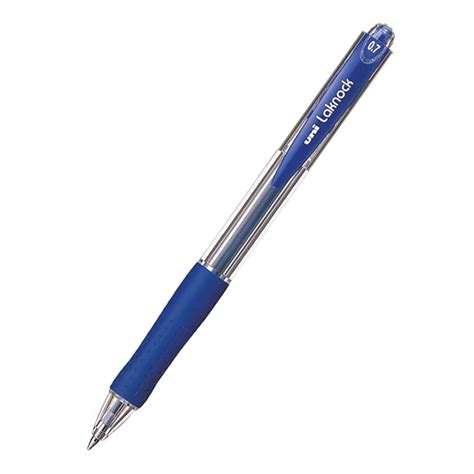 Uni-ball Laknock Ballpoint Pen, 0.7mm, Blue