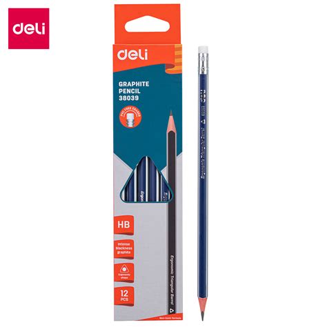 Deli Kids Jumbo Colored Pencils, 8 Colors + Sharpener
