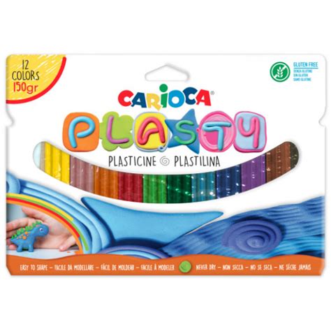 Carioca Modeling Clay, 60g, Assorted Colors