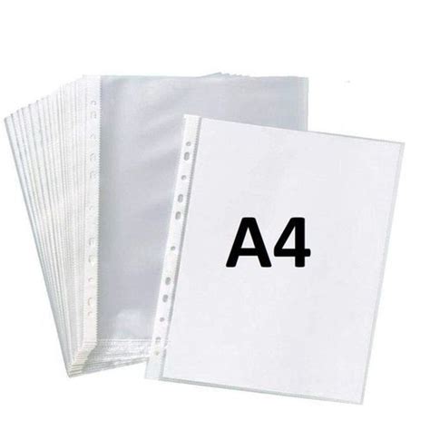 Digital U-Shape File Sleeve, A4, 80 Micron