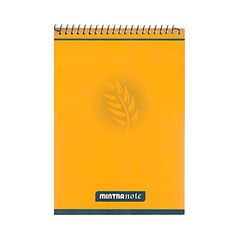 Mintra A5 Spiral Block Note, 40 Sheets