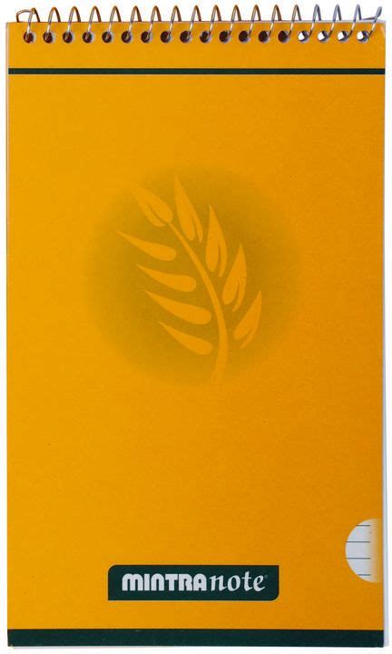 Mintra A4 Spiral Block Note, 80 Sheets