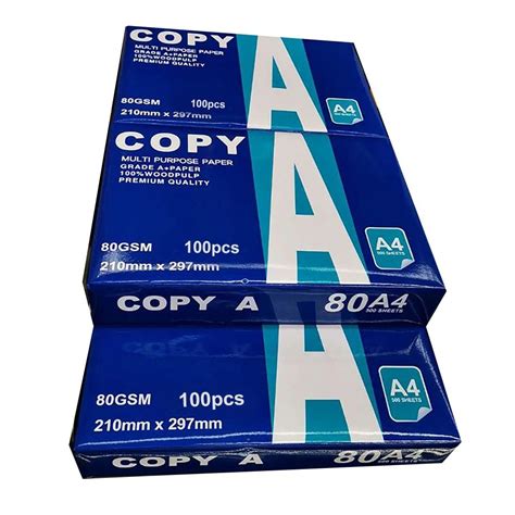 HB A4 Copy Paper, 80gsm, 500 Sheets