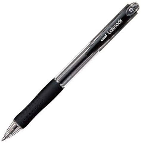Uni-ball Laknock Ballpoint Pen, 0.7mm, Black