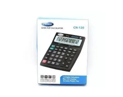 Prima CN-120 Calculator, 12 Digit