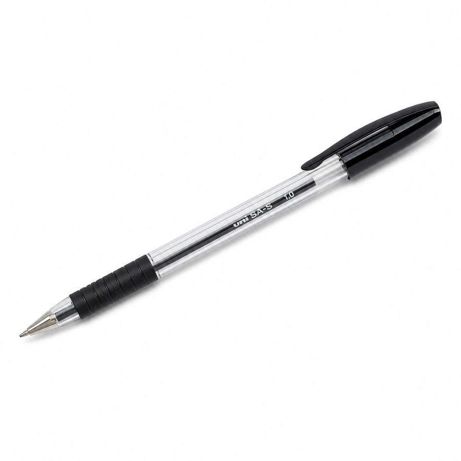 Uni-ball SA-S Ballpoint Pen, 1.0mm, Black
