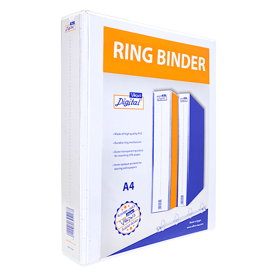 Digital A4 Ring Binder, 2 Ring, 6cm